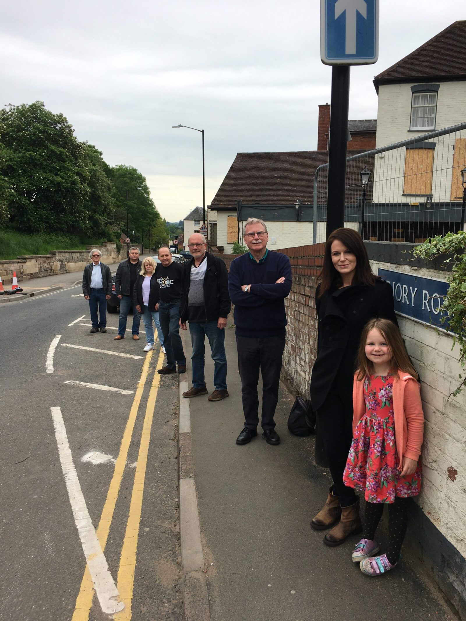 Labour Councillors helping residents fight to save the Punch Bowl in Warwick